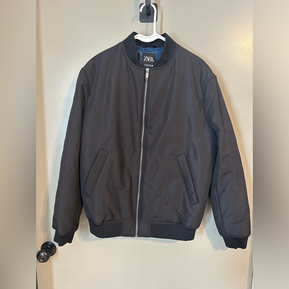 Zara men’s bomber jacket size medium